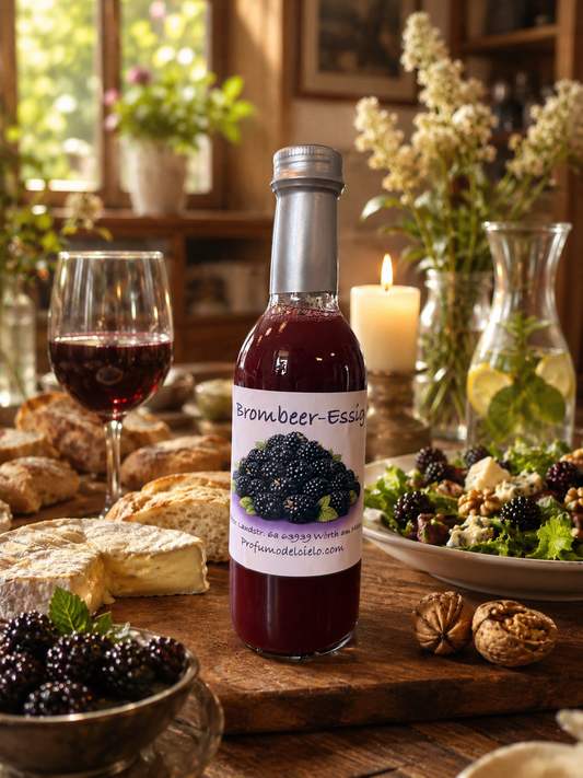 Premium Brombeer-Essig – Aromatischer Fruchtessig für Küche & Genuss