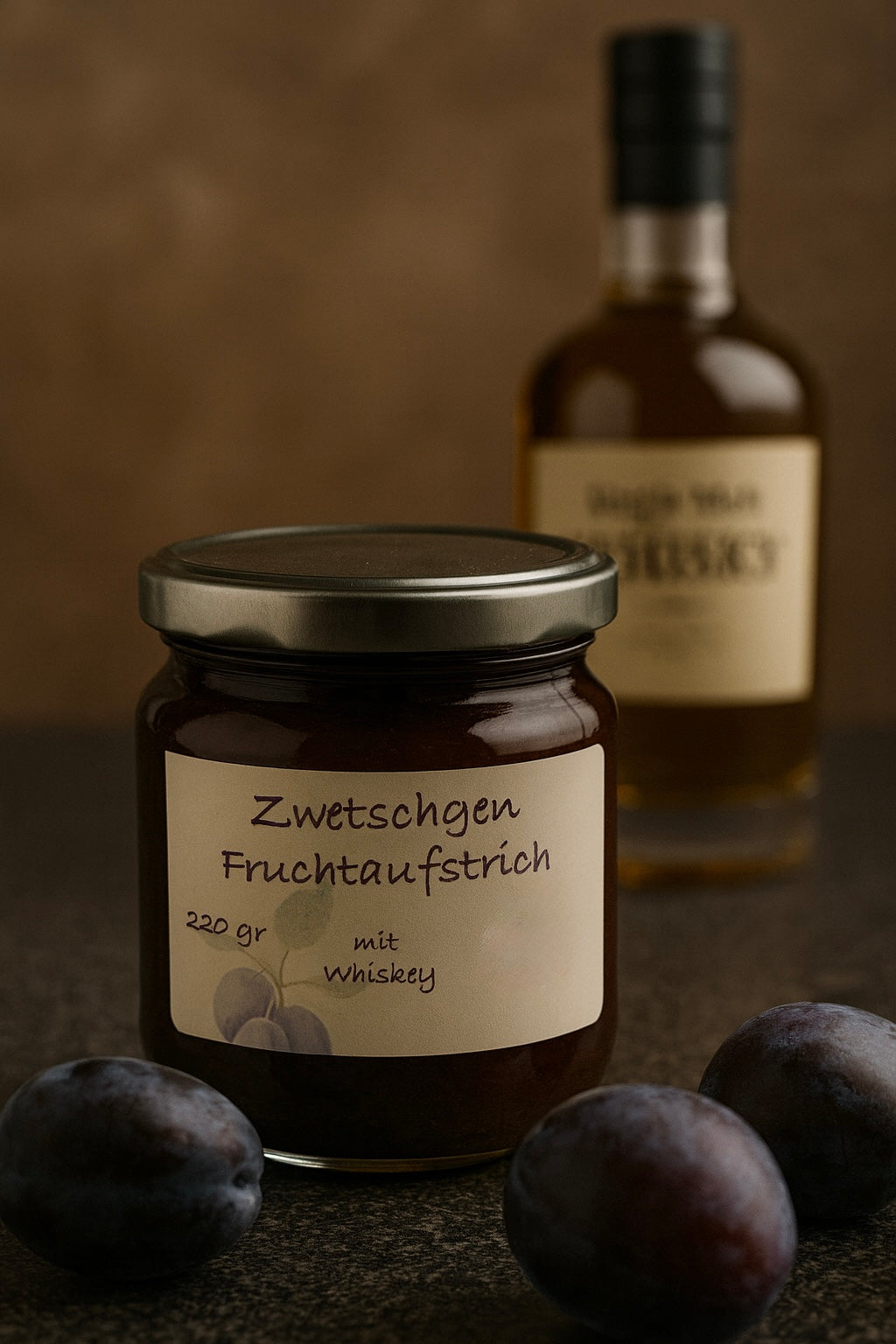 Zwetschgen Whiskey Fruchtaufstrich