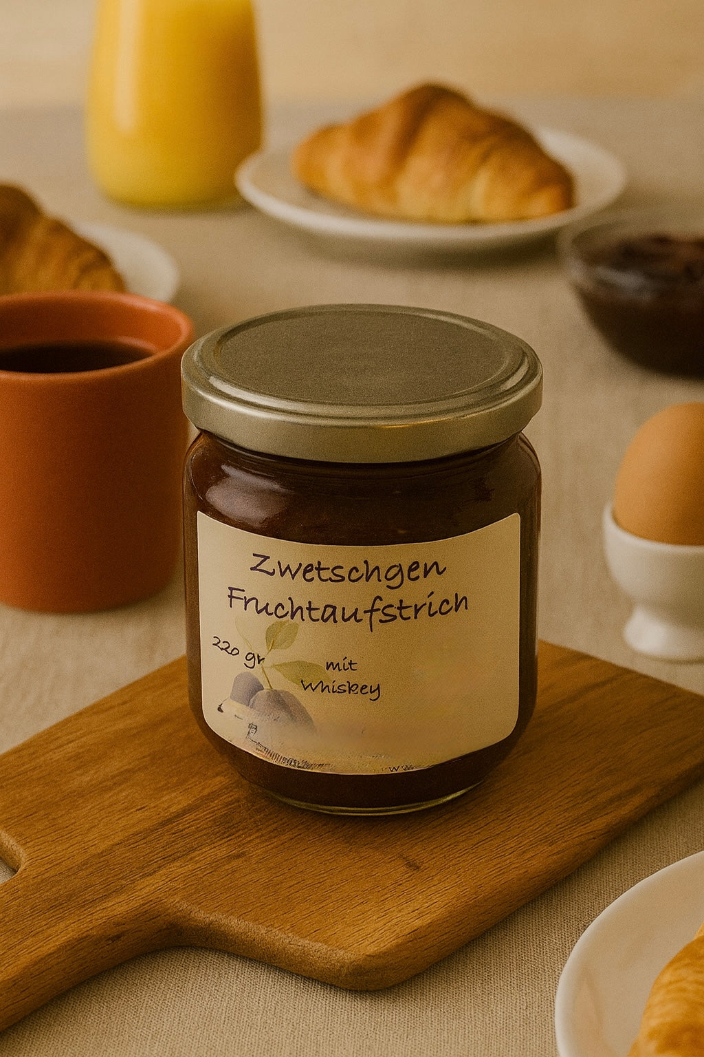 Zwetschgen Whiskey Fruchtaufstrich