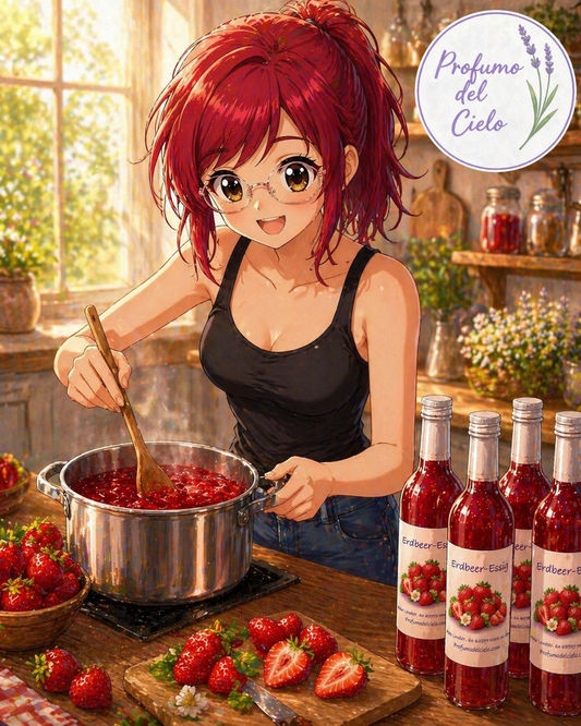 Erdbeeressig kaufen – Fruchtiger Gourmet Essig für Salate & Desserts
