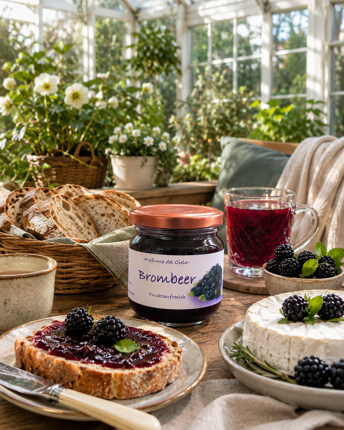 Brombeer Fruchtaufstrich – Fruchtiger Genuss aus Brombeeren | Profumo del Cielo