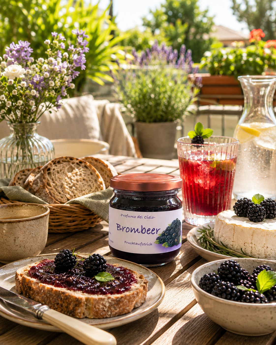 Brombeer Fruchtaufstrich – Fruchtiger Genuss aus Brombeeren | Profumo del Cielo