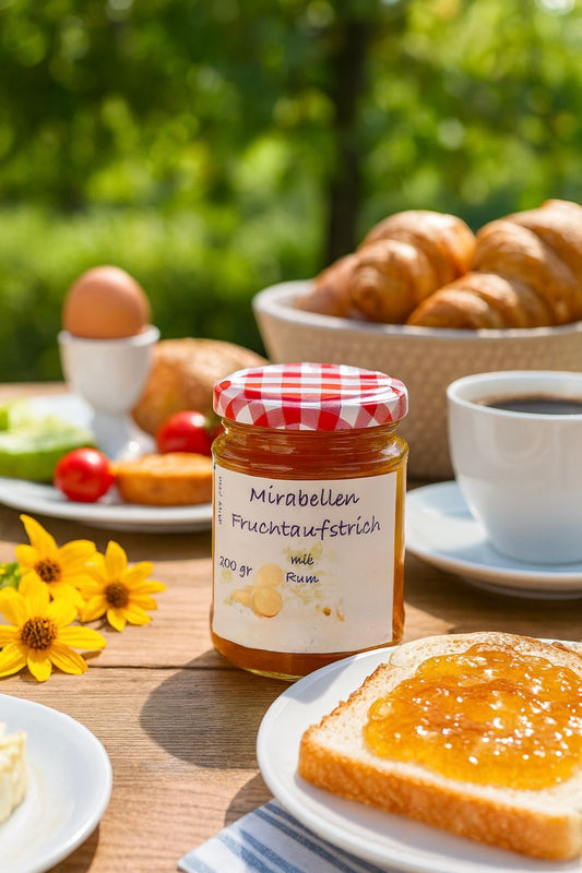 Mirabellen-Rum-Fruchtaufstrich