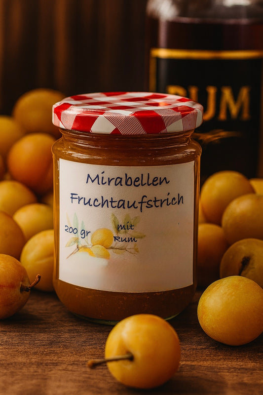 Mirabellen-Rum-Fruchtaufstrich