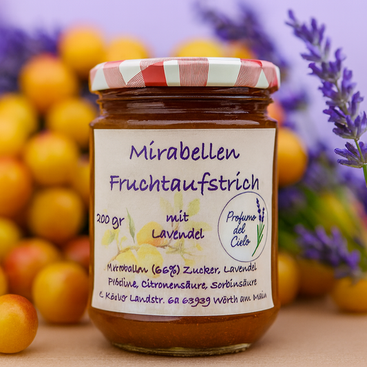 Mirabellen-Lavendel-Fruchtaufstrich