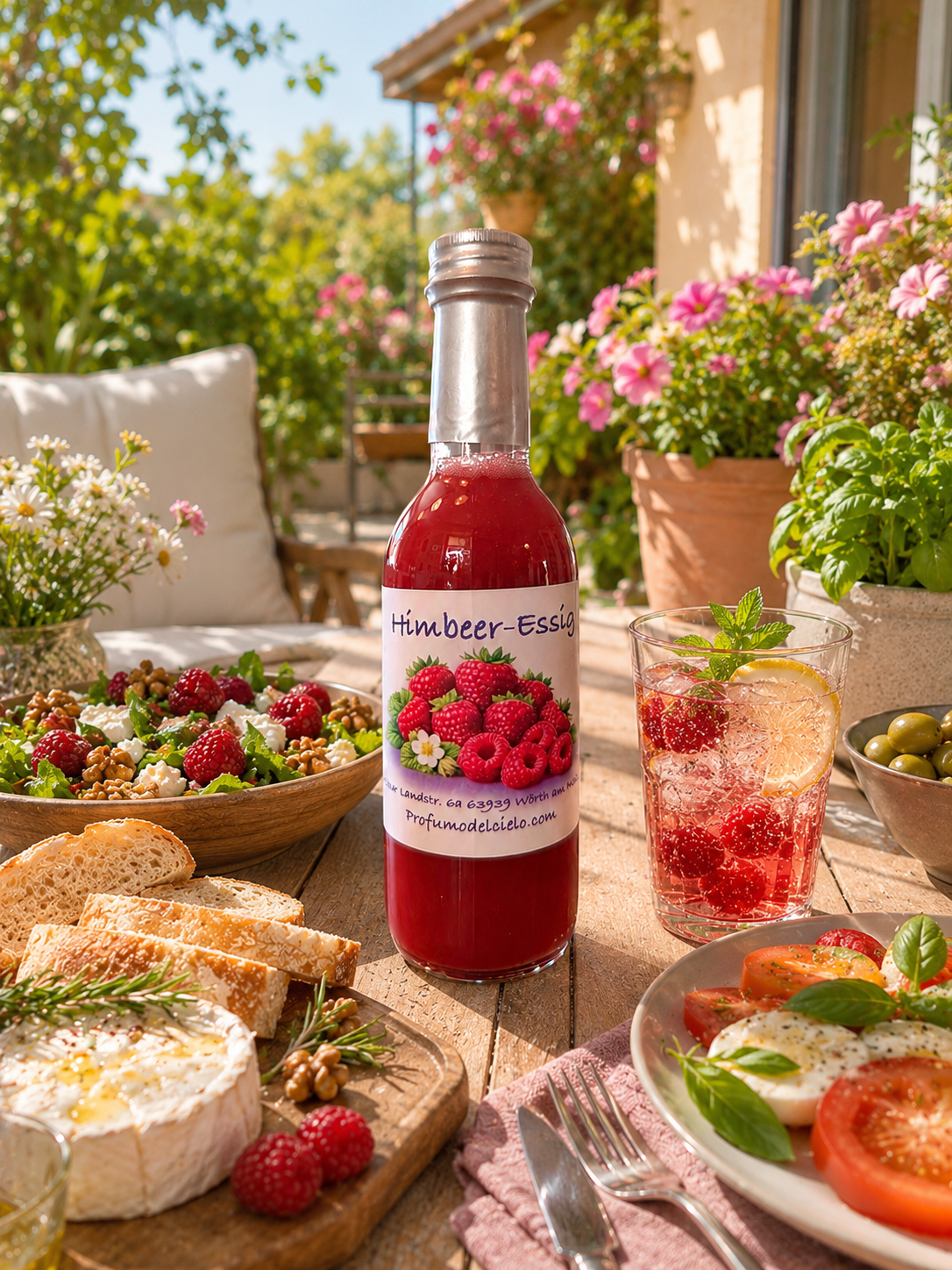 Himbeer Fruchtessig – Aromatischer Essig für Feinschmecker