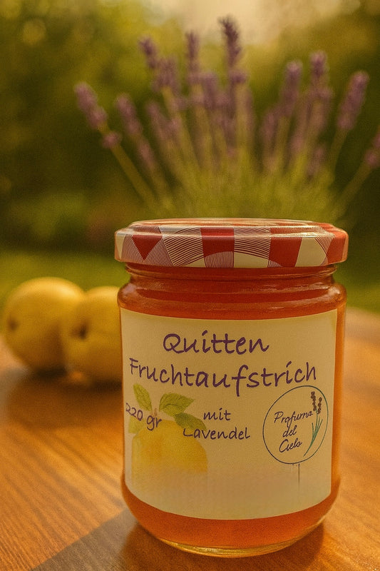 Quitten-Lavendel-Fruchtaufstrich