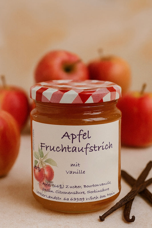 Apfel-Bourbonvanille-Fruchtaufstrich