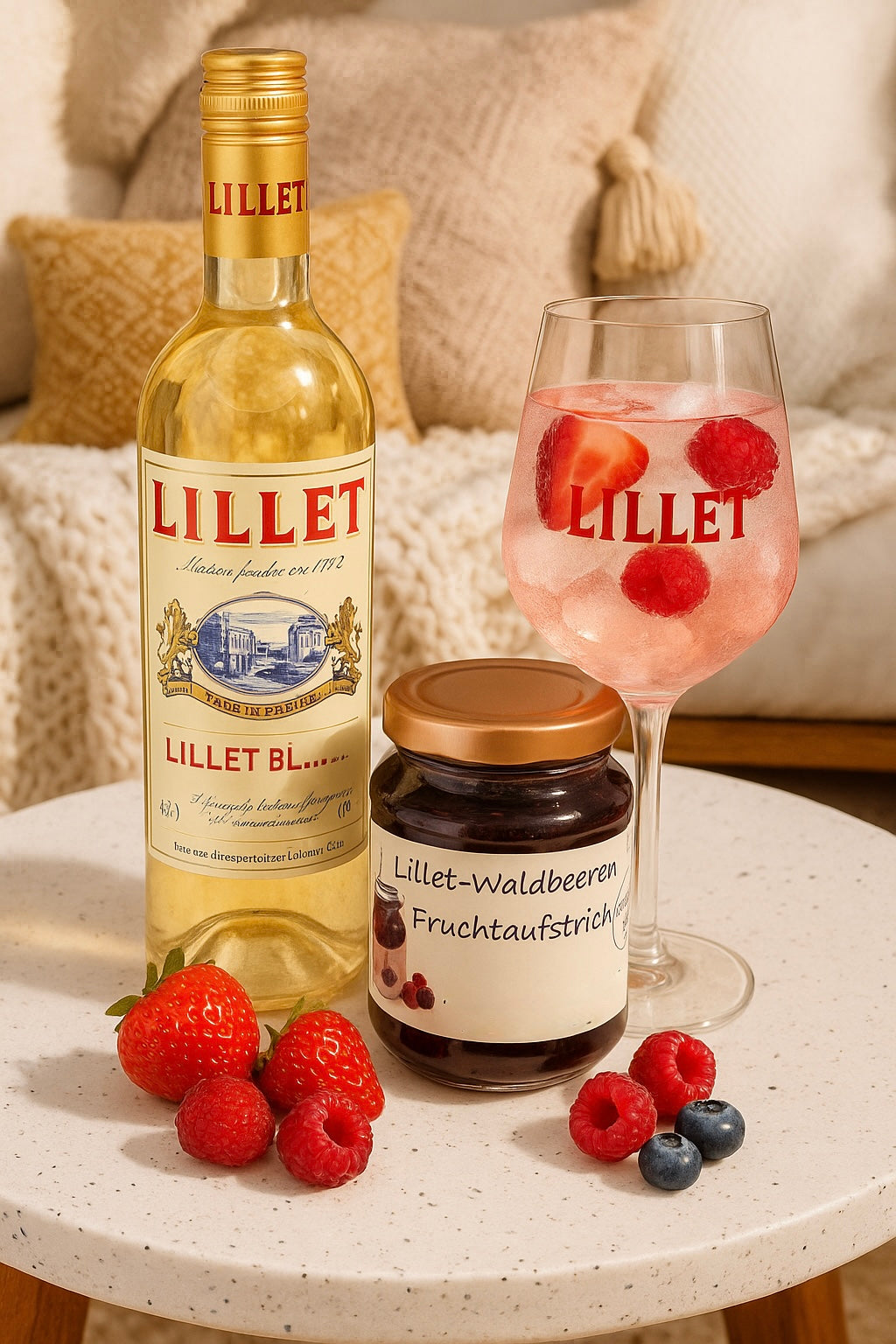 Lillet-Waldbeeren Fruchtaufstrich – Edler Genuss aus Beeren & Lillet