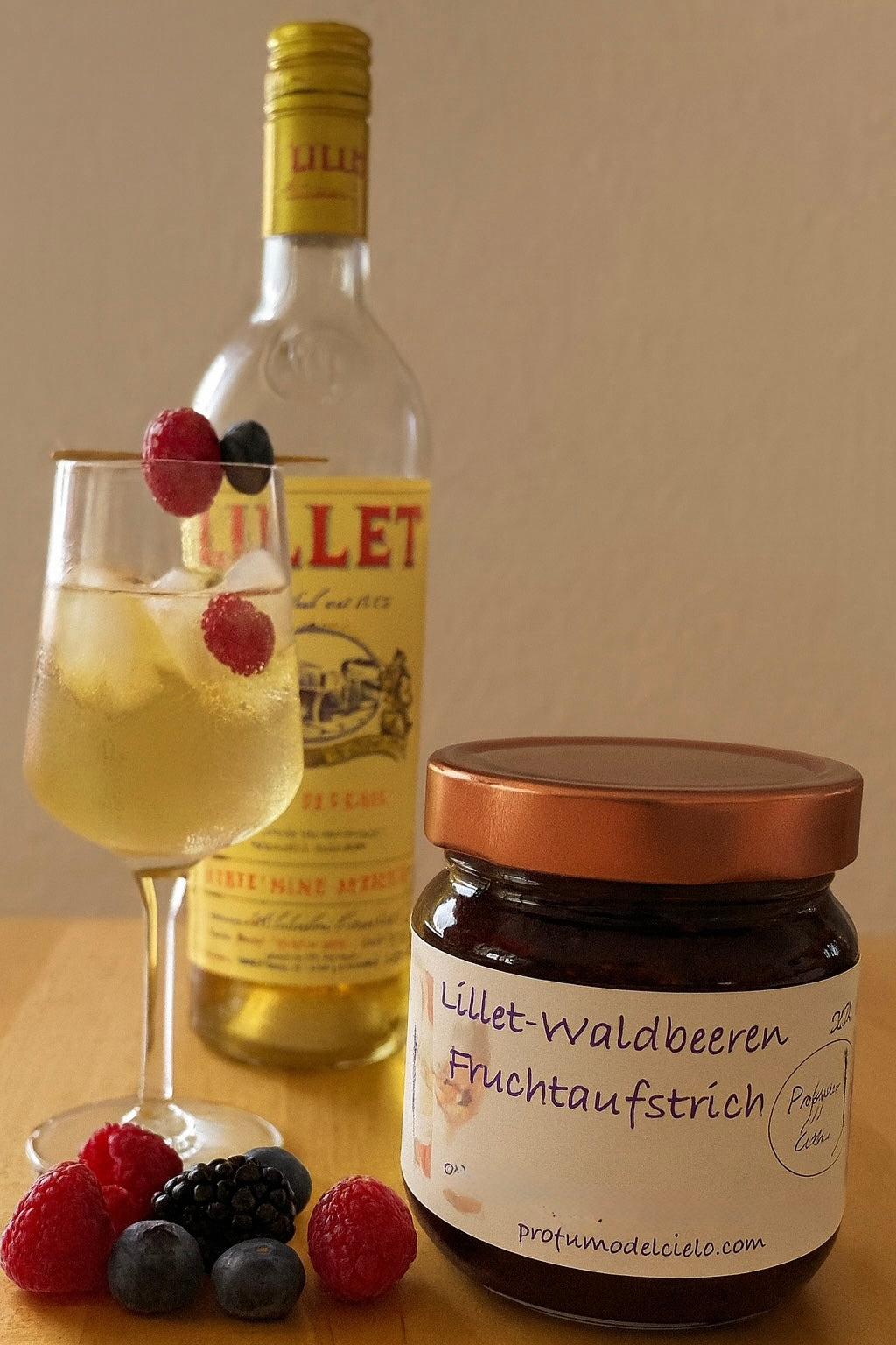 Lillet-Waldbeeren Fruchtaufstrich – Edler Genuss aus Beeren & Lillet