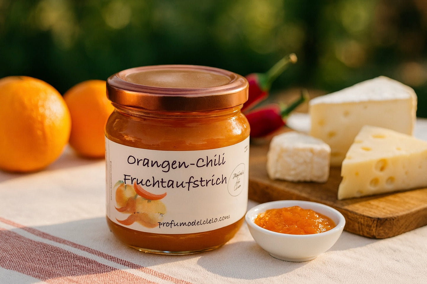 Orangen-Chili Fruchtaufstrich – Handgemacht, fruchtig & pikant